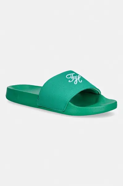 Tommy Hilfiger pantofle dámské TH SCRIPT POOL SLIDE