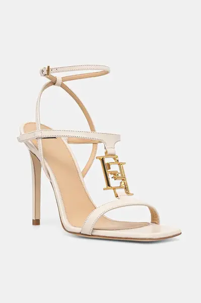 Elisabetta Franchi Kožené sandále Elisabetta Franchi