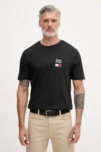 Tommy Hilfiger  basic tričko pánske bavlnené