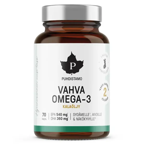 Puhdistamo Strong Omega 3 70 kapslí
