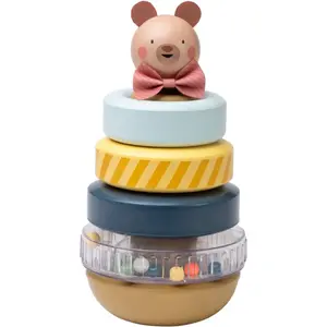 Taf Toys Pyramida Bear skládací věž 9m+ 1 ks