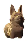 Cartonic 3d puzzle Cartonic Corgi