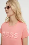BOSS Bavlnené tričko BOSS