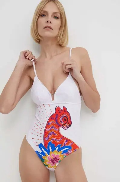 Desigual Jednodílné plavky Desigual PANTER