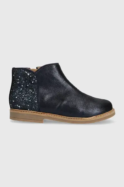 Pom D'api Dětské semišové boty Pom D'api RETRO BACK