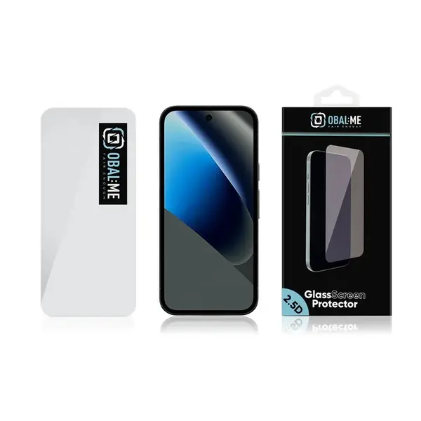Tvrzené sklo OBAL:ME 2.5D pro Google Pixel 10a, transparentní