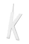 Stříbrný přívěsek Design Letters