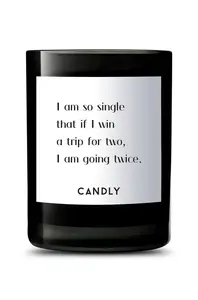 Candly  Vonná sójová svíčka  I am so single 250 g