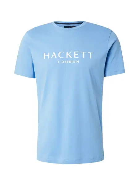 Hackett London Tričko  svetlomodrá / biela