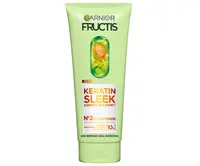 Uhlazující kondicionér pro suché a krepaté vlasy Garnier Fructis Keratin Sleek Conditioner - 200 ml + dárek zdarma