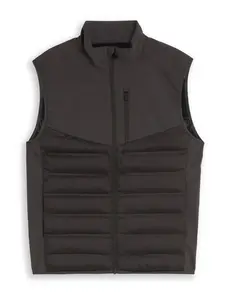 TOM TAILOR DENIM Vesta  čierna