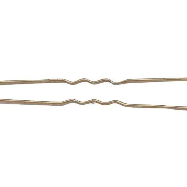 Vlnitá vlásenka Sibel - 6,5 cm, bronzová - 500 g (946550015) + dárek zdarma