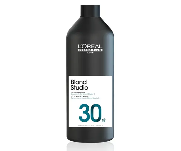 Olejový oxidační krém Loréal Blond Studio 30 vol. 9% - 1000 ml - L’Oréal Professionnel + dárek zdarma