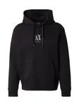 ARMANI EXCHANGE Mikina  čierna / biela