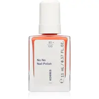 Korres No No Nail Polish pečující lak na nehty odstín 43 Summer Peach 11 ml