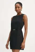 Šaty Twinset černá barva, mini, 251TP2101