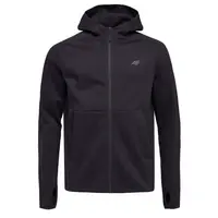 4F SWEATSHIRT Pánska mikina, čierna, veľkosť