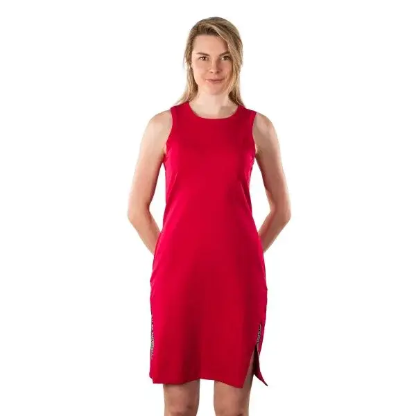 Northfinder LUANA Dámské sportovní šaty, červená, velikost