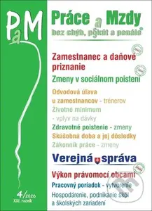 PaM č. 4 / 2026 - Daňové priznanie u zamestnanca (Zmeny v sociálnom poistení) - kniha z kategorie Daně