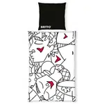 BRITTO OBOUSTRANNÉ POVLEČENÍ, renforcé, vícebarevná, 135/200 cm