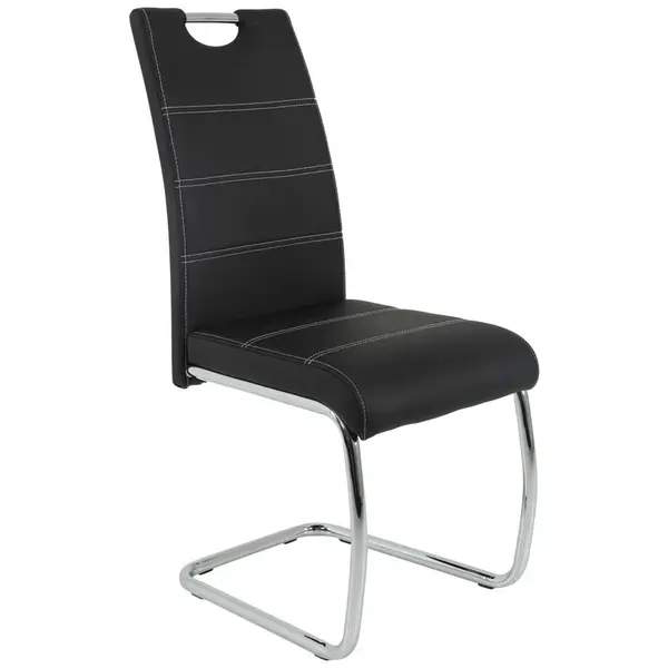 Carryhome HOUPACÍ ŽIDLE, černá