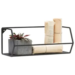 Landscape NÁSTĚNNÝ REGÁL, černá