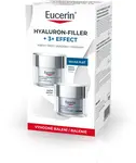 Eucerin HYALURON-FILLER + 3x EFFECT Denný krém pre suchú pleť SPF 15, 50 ml + Vyplňujúci nočný krém, 50 ml