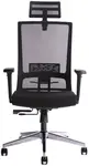 SEGO Ergonomická kancelářská židle TECTON černá – pro dlouhé sezení 8 h