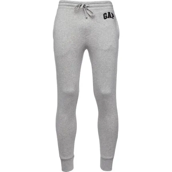 GAP V-HERITAGE LOGO JOGGER Pánske tepláky, sivá, veľkosť