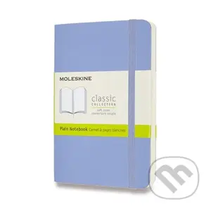 Moleskine - zápisník svetlomodrý (malý, čistý, mäkká väzba)