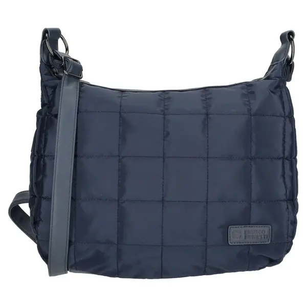 Elegantná prešívaná dámska kabelka Enrico Benetti Hannele - tmavo modrá