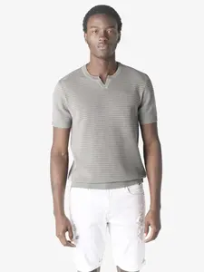 KOROSHI Tričko  kaki