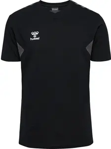 Hummel Funkčné tričko 'Authentic'  sivá / čierna / biela