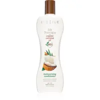 Biosilk Silk Therapy Natural Coconut Oil hydratačný kondicionér s kokosovým olejom 355 ml
