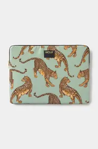 Obal na notebook WOUF Emerald Leopard 15"/16"