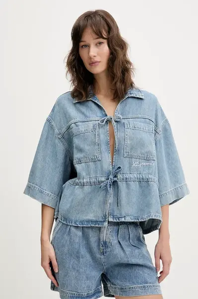 Džínová košile Karl Lagerfeld Jeans