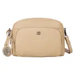 Dámska kožená crossbody kabelka Bellicci Norra - béžová