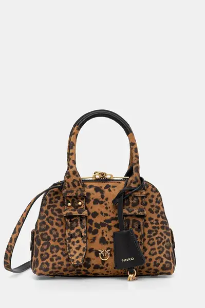 Semišová kabelka Pinko