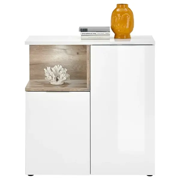 KOMODA, bílá, 90/95/38 cm