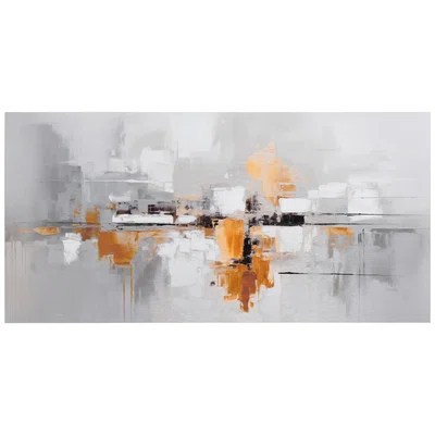XXXL OBRAZ NA HLINÍKOVÉ DESCE, abstraktní, 100/50/2 cm