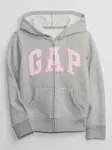 GAP Dětská mikina Logo zip hoodie - Holky