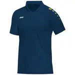 JAKO Funkčné tričko  tmavomodrá / žltá / biela