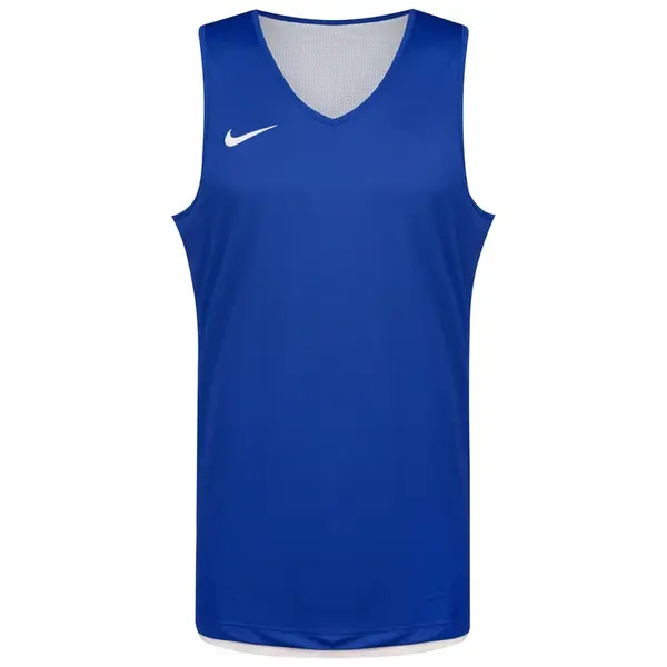 NIKE Funkčné tričko  modrá / biela