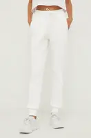 Tepláky Guess ALLIE bílá barva, s potiskem, V2YB18 K7UW2