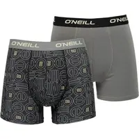 O'Neill BOXER OUTLINE LOGO 2-PACK Pánske boxerky, čierna, veľkosť