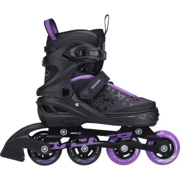 Arcore RACOON Juniorské inline brusle, černá, velikost