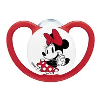 NUK Perfect Match Air Dudlík Disney Mickey 0–6m box 1 ks red