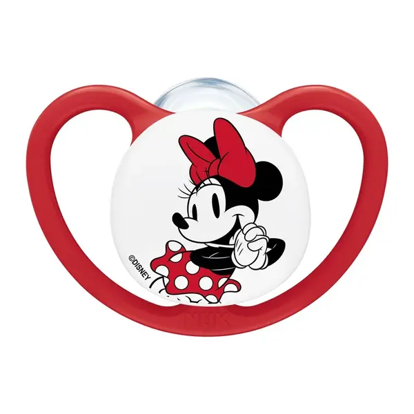 NUK Perfect Match Air Dudlík Disney Mickey 0–6m box 1 ks red