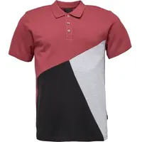 Willard WANDAR Pánske tričko s golierom, vínová, veľkosť XXL