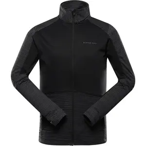 ALPINE PRO ONED Pánska mikina, čierna, veľkosť